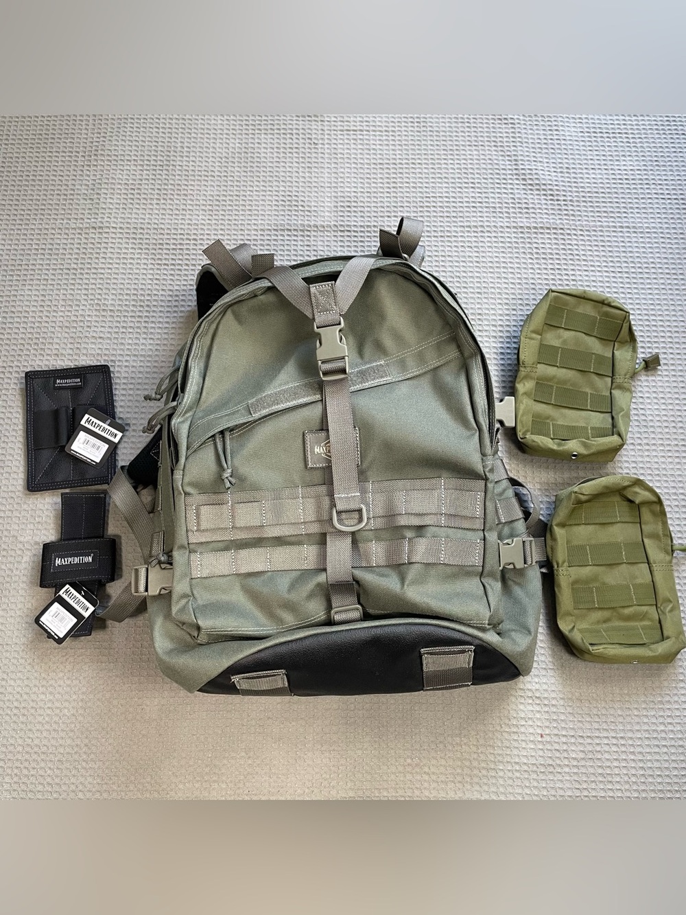 Maxpedition Vulture II Tactical Backpack With Accessories Fatigue Green